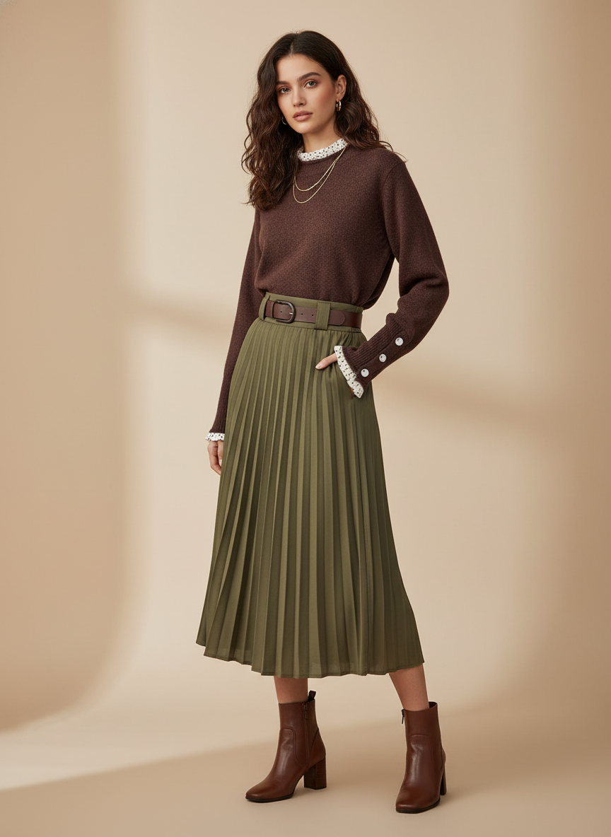 PULL AURA - Marron